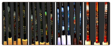 Thread Weave Patterns for Custom Fishing Rods