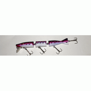Radtke Double Jointed Blue Rainbow Minnow