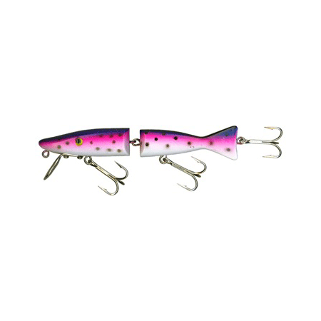 Radtke Lures - Single Jointed Blue Rainbow Trout Pike Minnow