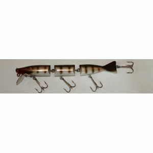 Radtke Double Jointed Silver Shiner Minnow