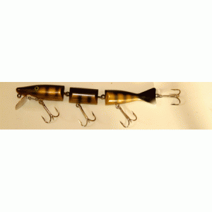 Radtke Double Jointed Black Gold Minnow